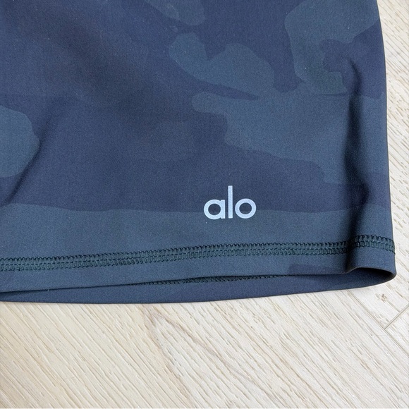 Alo Camo Biker Shorts - Picture 2 of 4